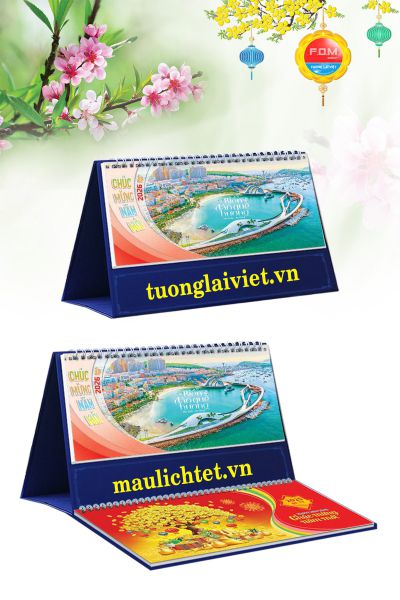 In Lịch Bàn 13 Tờ Biển Đảo Quê Hương