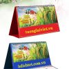 In Lịch Bàn 15 Tờ Bốn Mùa Sung Túc