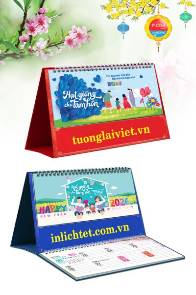 In Lịch Bàn 15 Tờ Ký Ức Tuổi Thơ