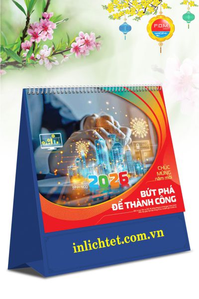 In Lịch Bàn Đứng Chung Sức Thành Công