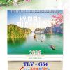 In Lịch để bàn đế gỗ Kỳ Quang Thiên Nhiên
