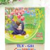 In Lịch để bàn đế gỗ Tết An Khang